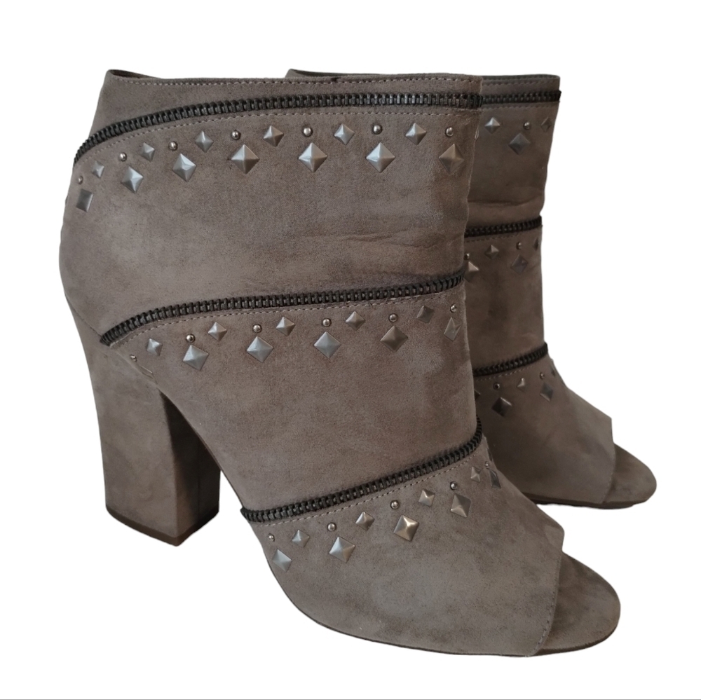 Jessica Simpson MIDARA studded Open Toe Booties Women's 9½‎